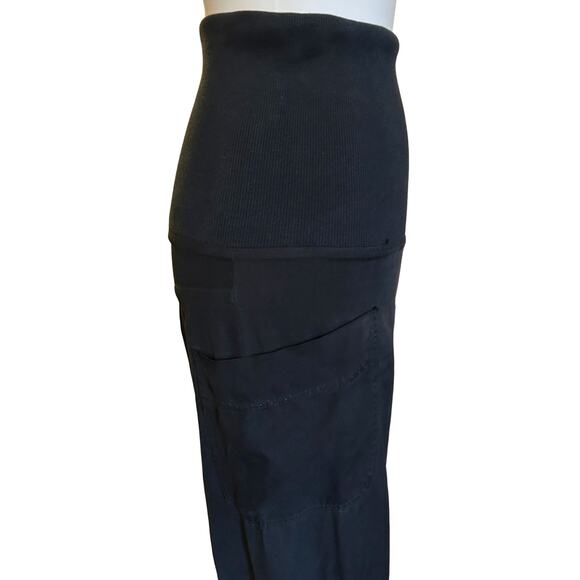 Vintage Y2K YaYa Silk Cargo Pants High Waist Drop Crotch Size 2 - Picture 5 of 8